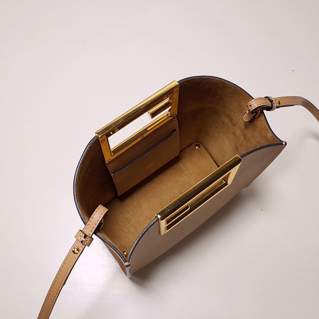 Top QualityTop Quality Way Beige Black Bag For Woman 17.5cm/7in
