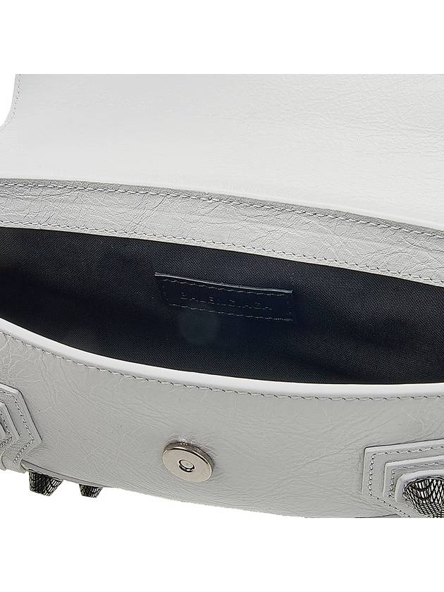 Luxury Balenciaga Trending 2025 Le Cagole XS Shoulder Bag White