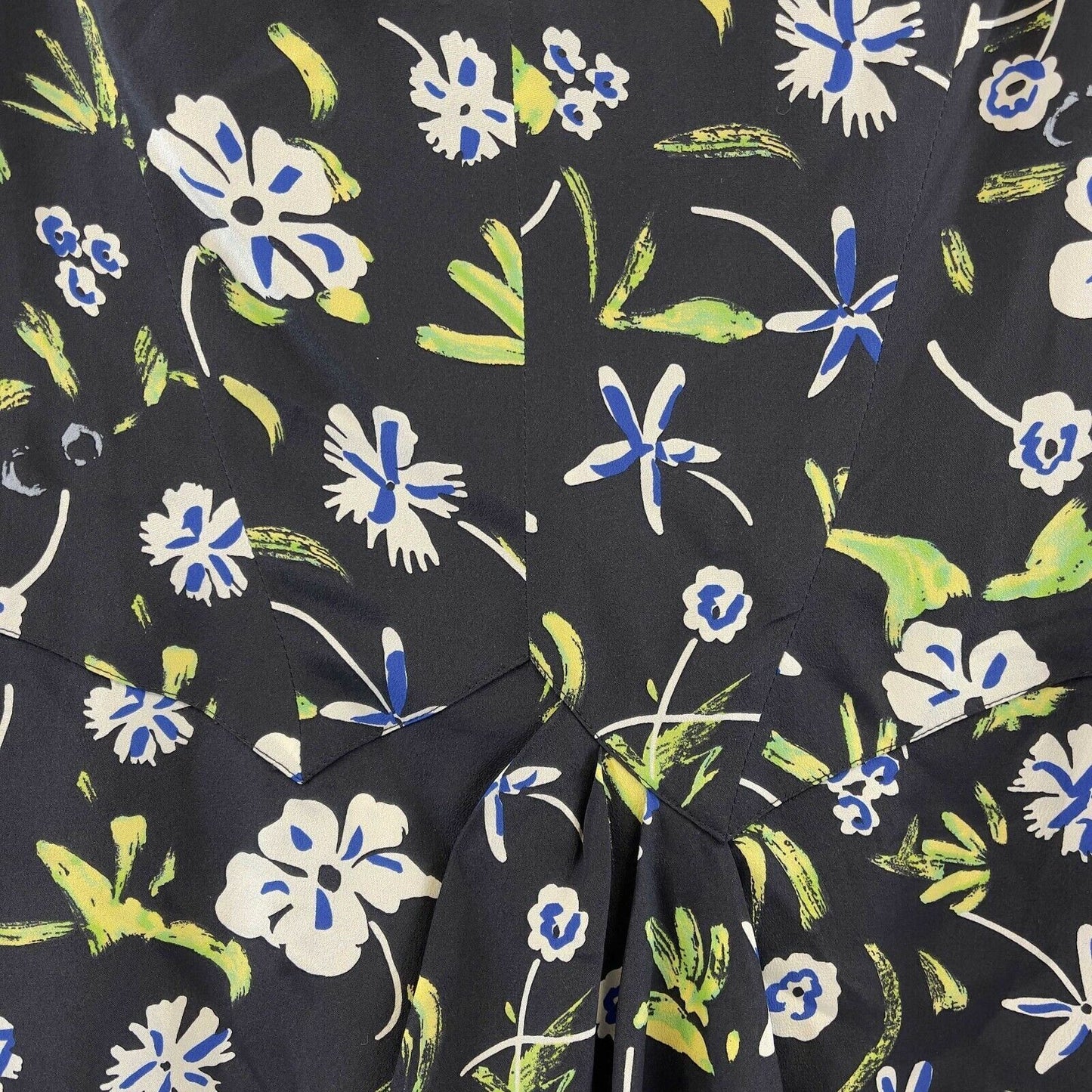 Chanel - 97P Silk Floral Dress