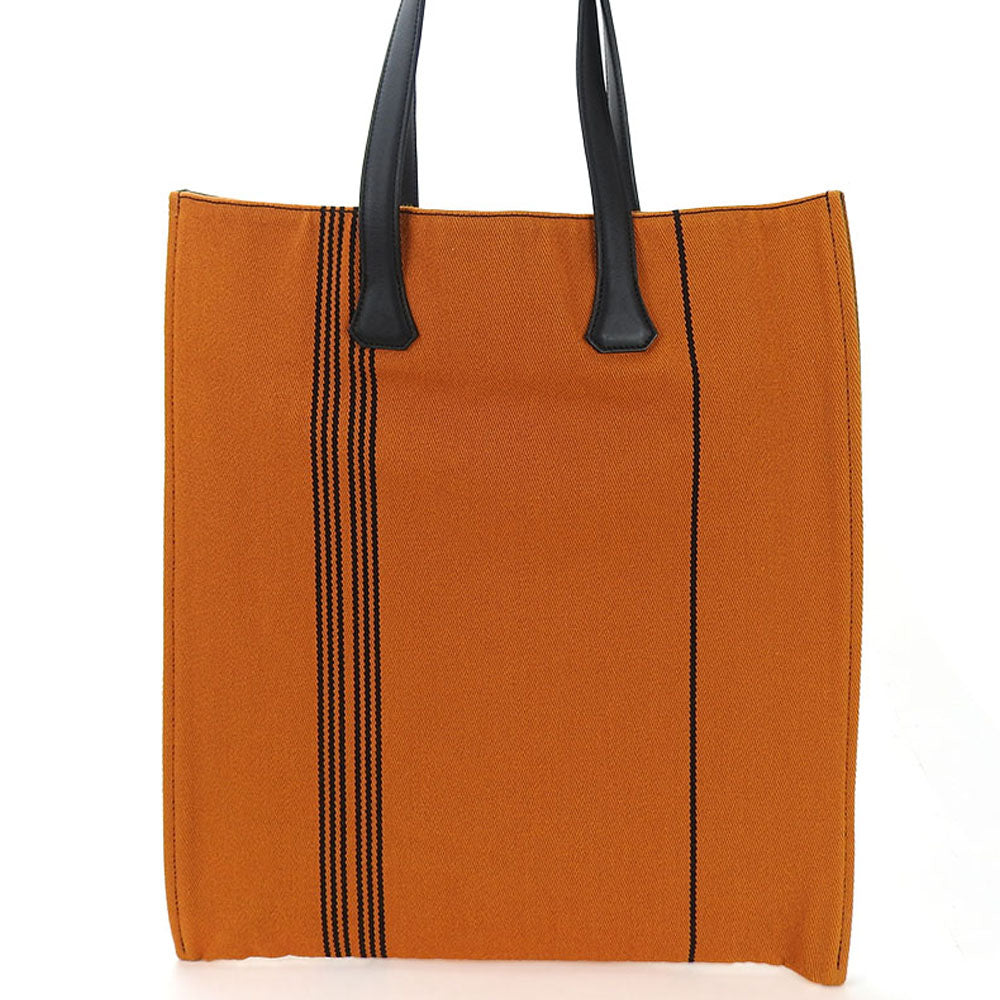 HERMES Tote Bag Canvas, Leather Orange Potamoskavas GM Women(Unisex) d