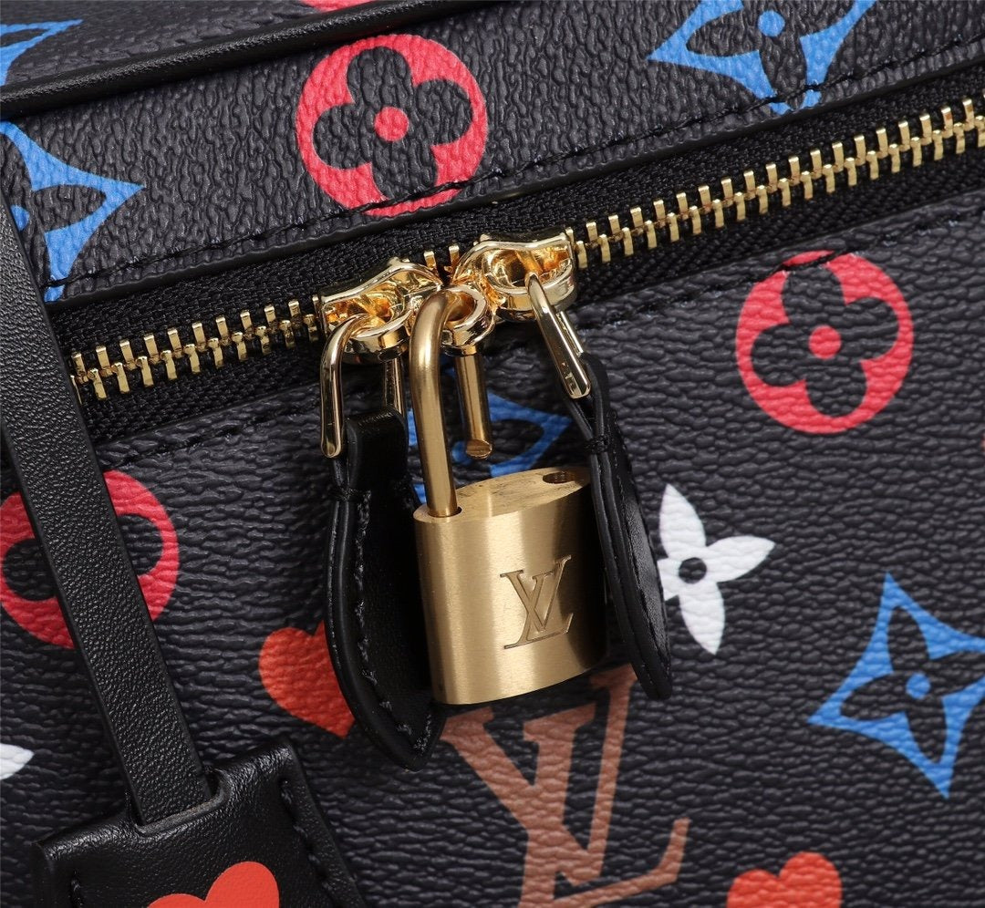 Top Quality Vanity PM Bag Game On Monogram Canvas Black By Nicolas Ghesquiere For Women, Womens Handbags, Shoulder And Crossbody 7.5in/19cm Top Quality M57482