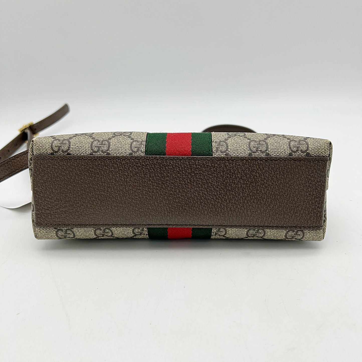 Gucci Beige/Ebony GG Supreme Coated Canvas and Leather Small Ophidia Crossbody Bag Gucci BYBJQA