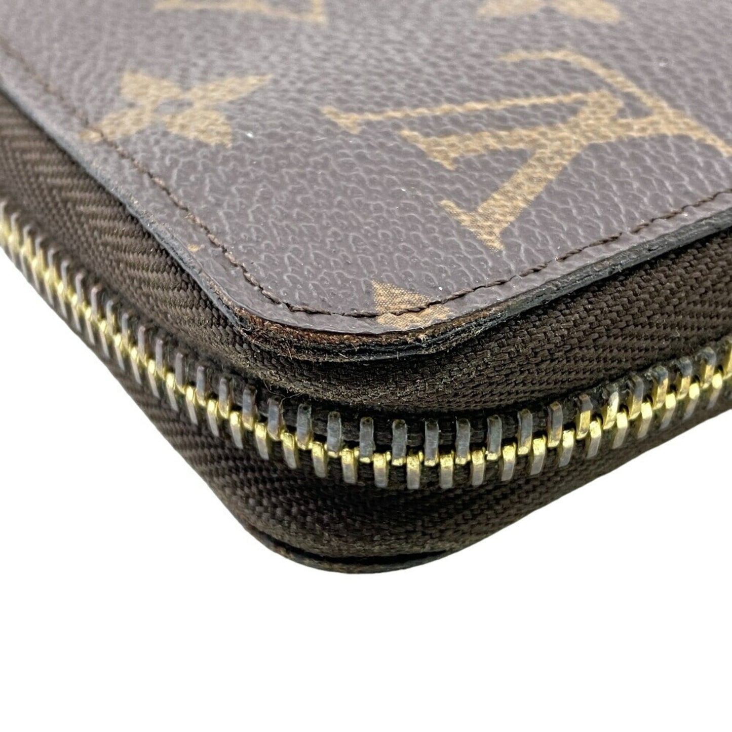 Louis Vuitton Monogram Leather Long Wallet (Bi-Fold)