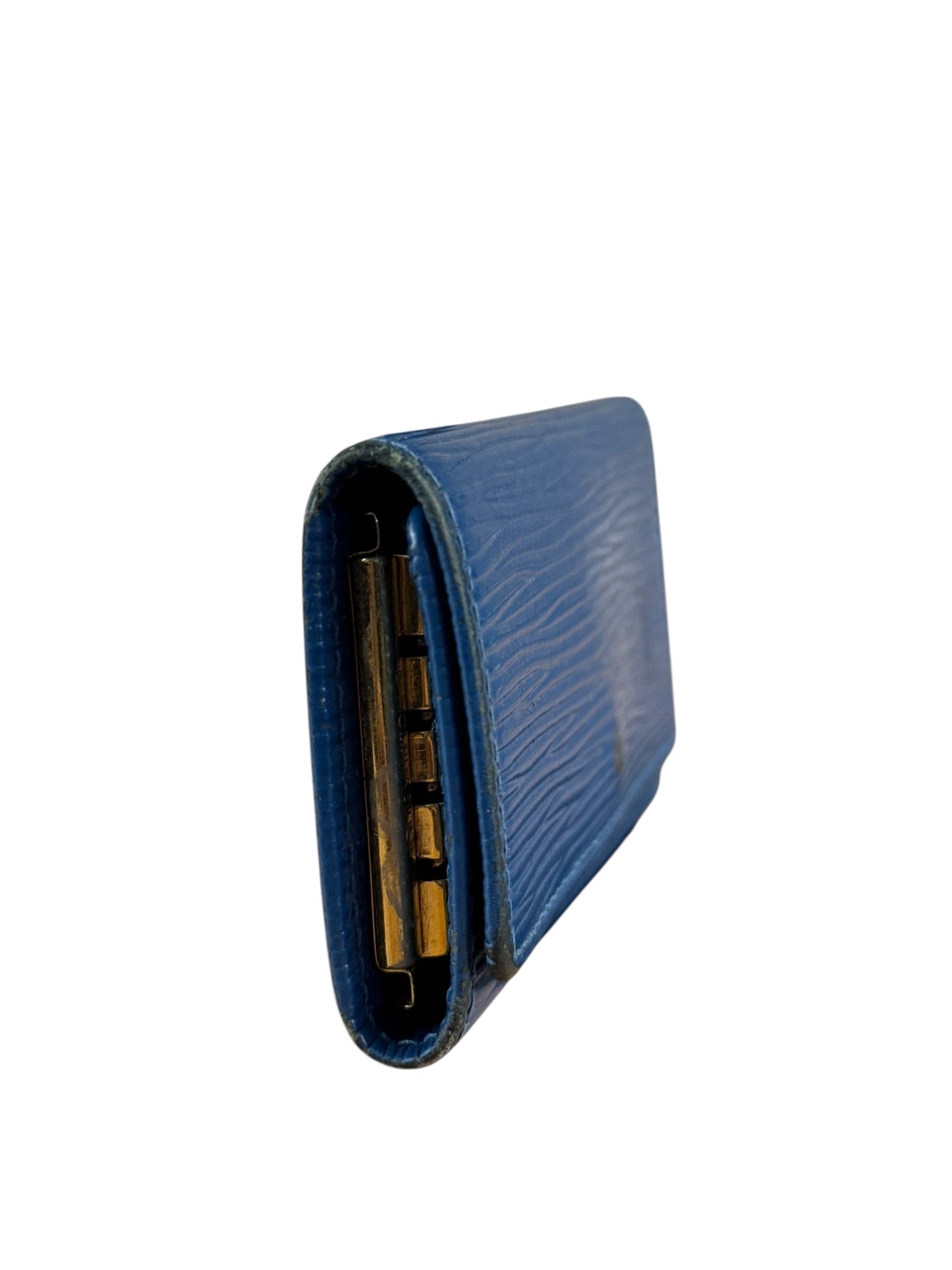 Louis Vuitton Blue Epi Keyholder