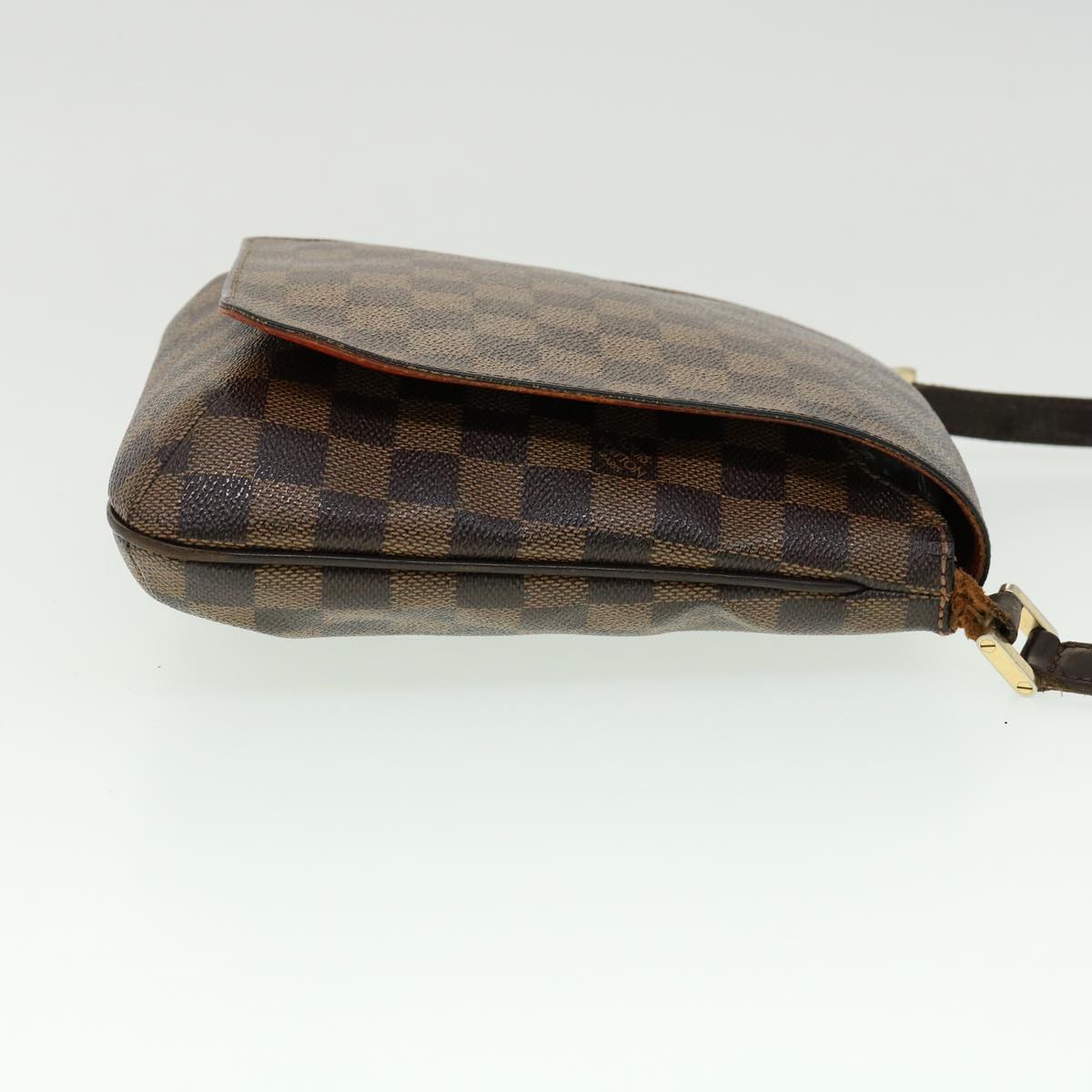 LOUIS VUITTON Damier Ebene M tte Salsa Shoulder Bag N51300 LV Auth bs1617