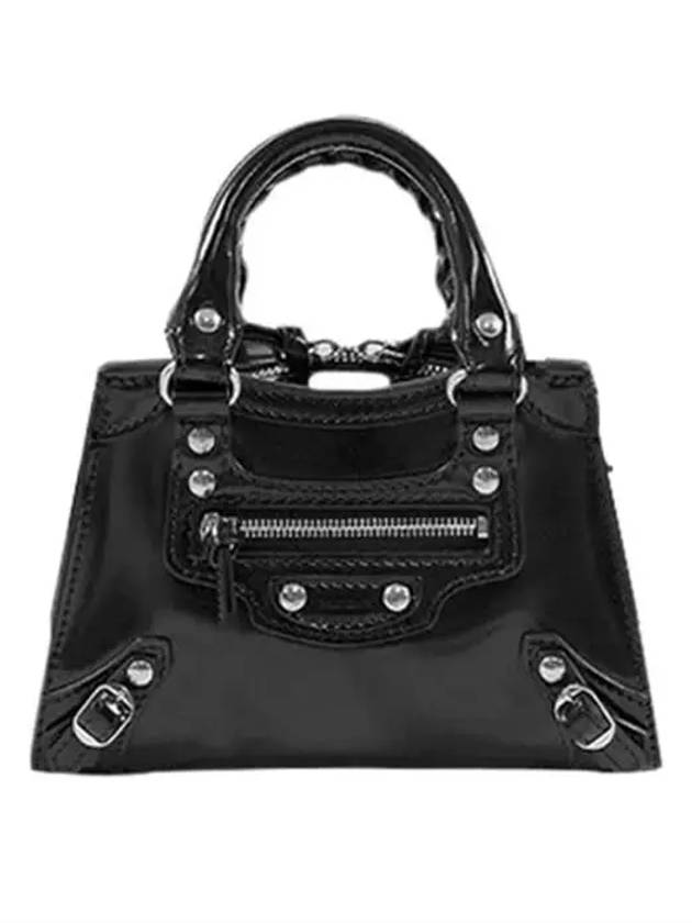 Luxury Balenciaga Trending 2025 Neo Classic Tote Bag Black