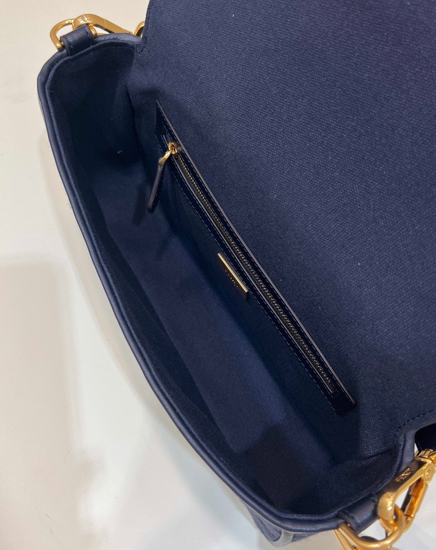 Top QualityTop Quality Baguette Dark Blue For Women, Women’s Handbags, Shoulder And Crossbody Bags, 10in/27cm FF 8BR600AC9OF19PO