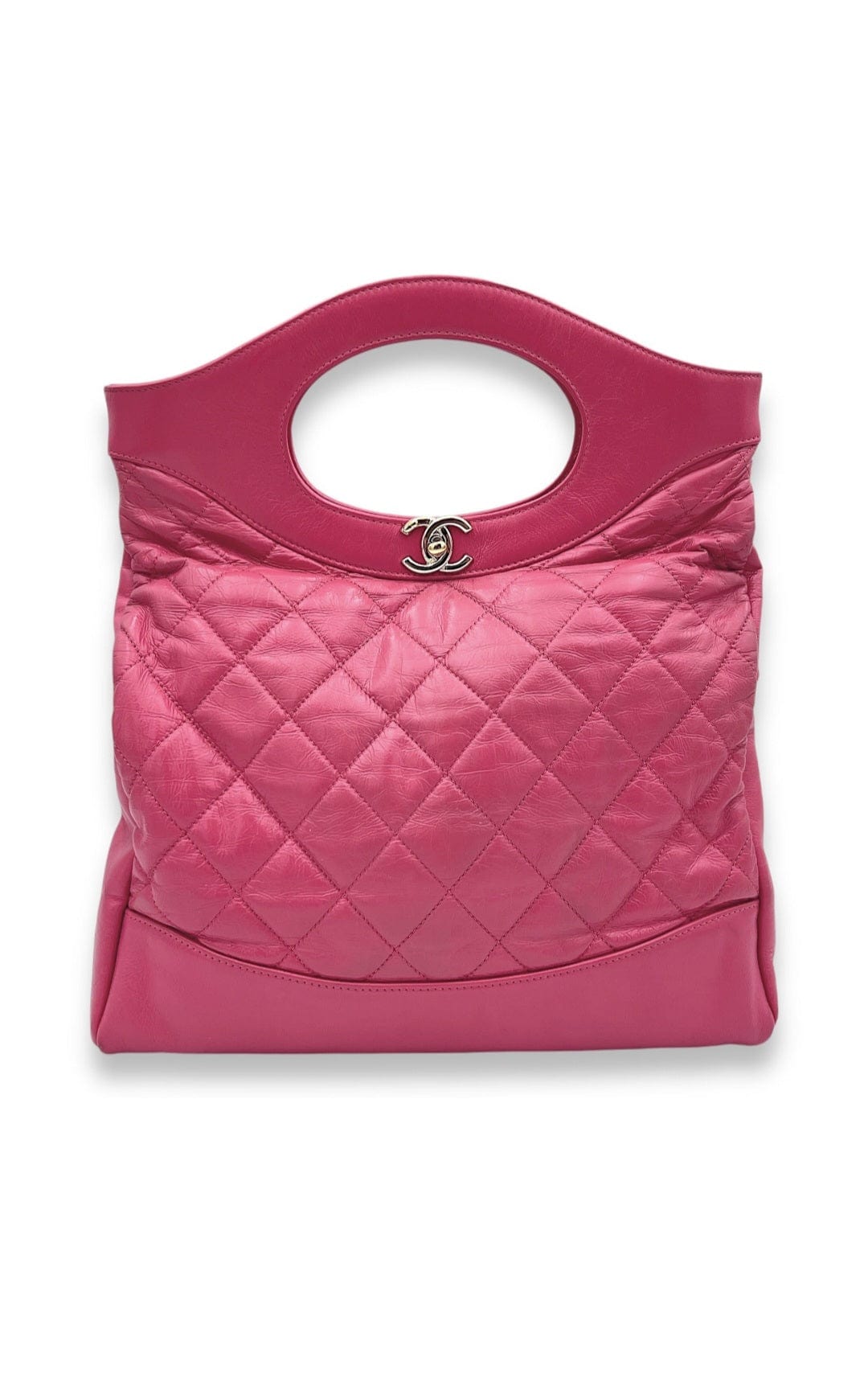 Chanel 31 Shopping Medium Tote bag in Calfskin, Gold Hardware S2406160CH