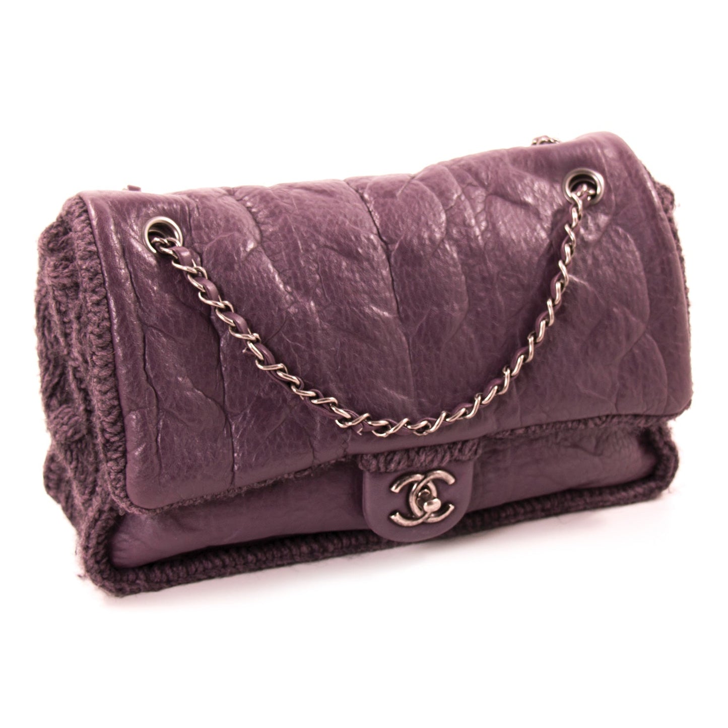 Chanel Classic Sheep and Wool Flap Bag