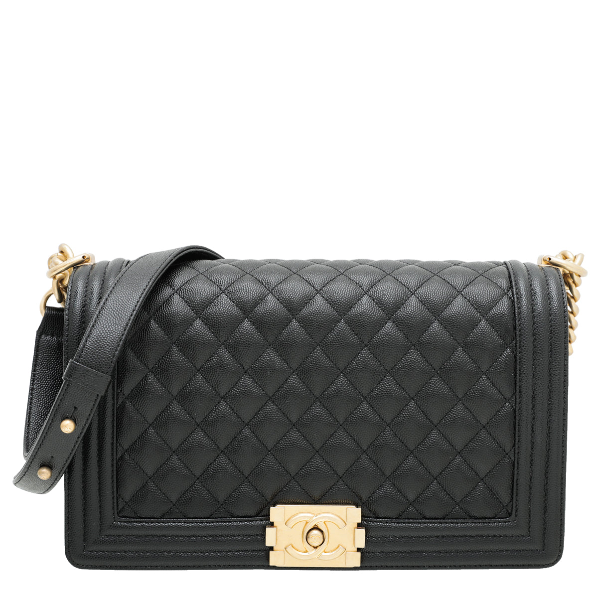 Chanel Black Le Boy New Medium Flap Bag