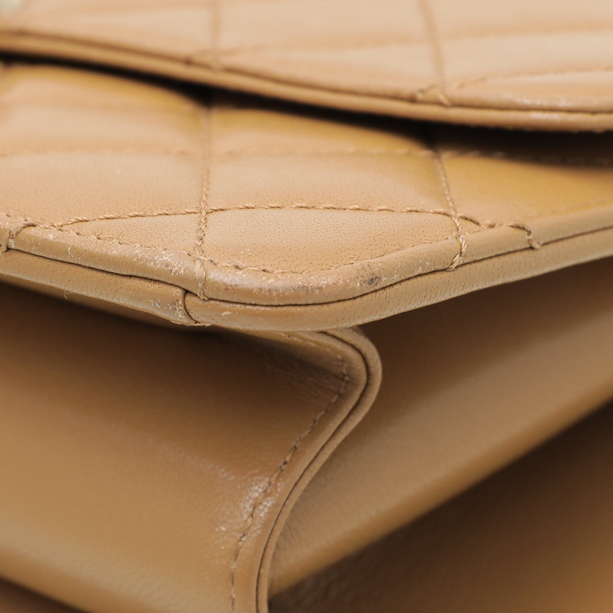 Chanel Camel CC Beauty Lock Flap Bag