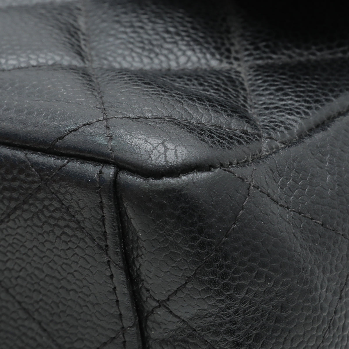 Chanel Black CC Classic Double Flap Maxi Bag
