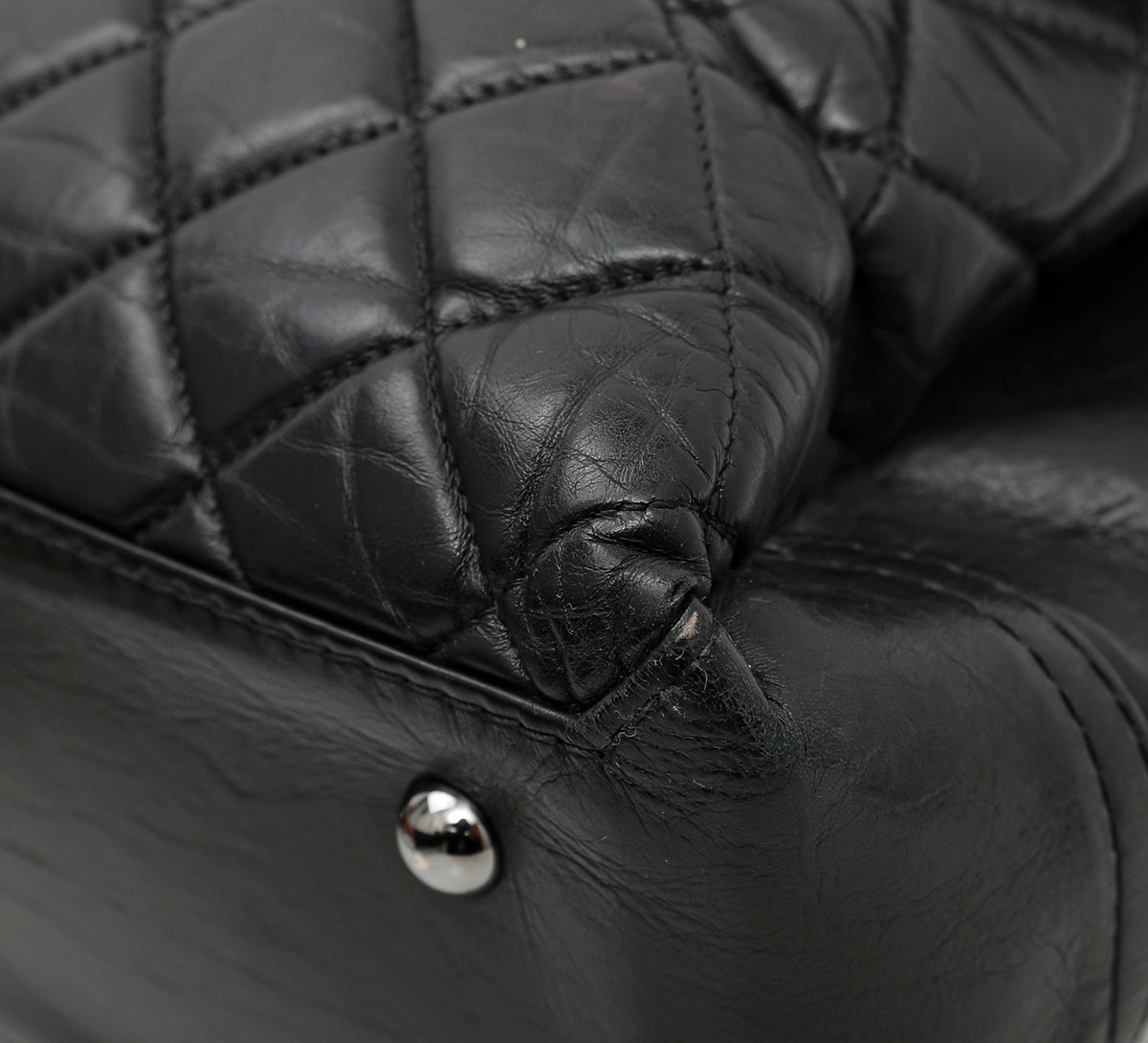 Chanel Black Lady Pearly Flap Bag