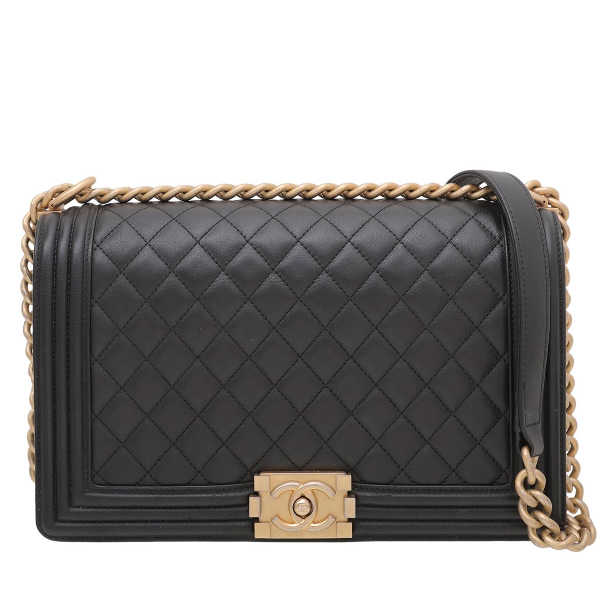 Chanel Black Le Boy New Medium Bag