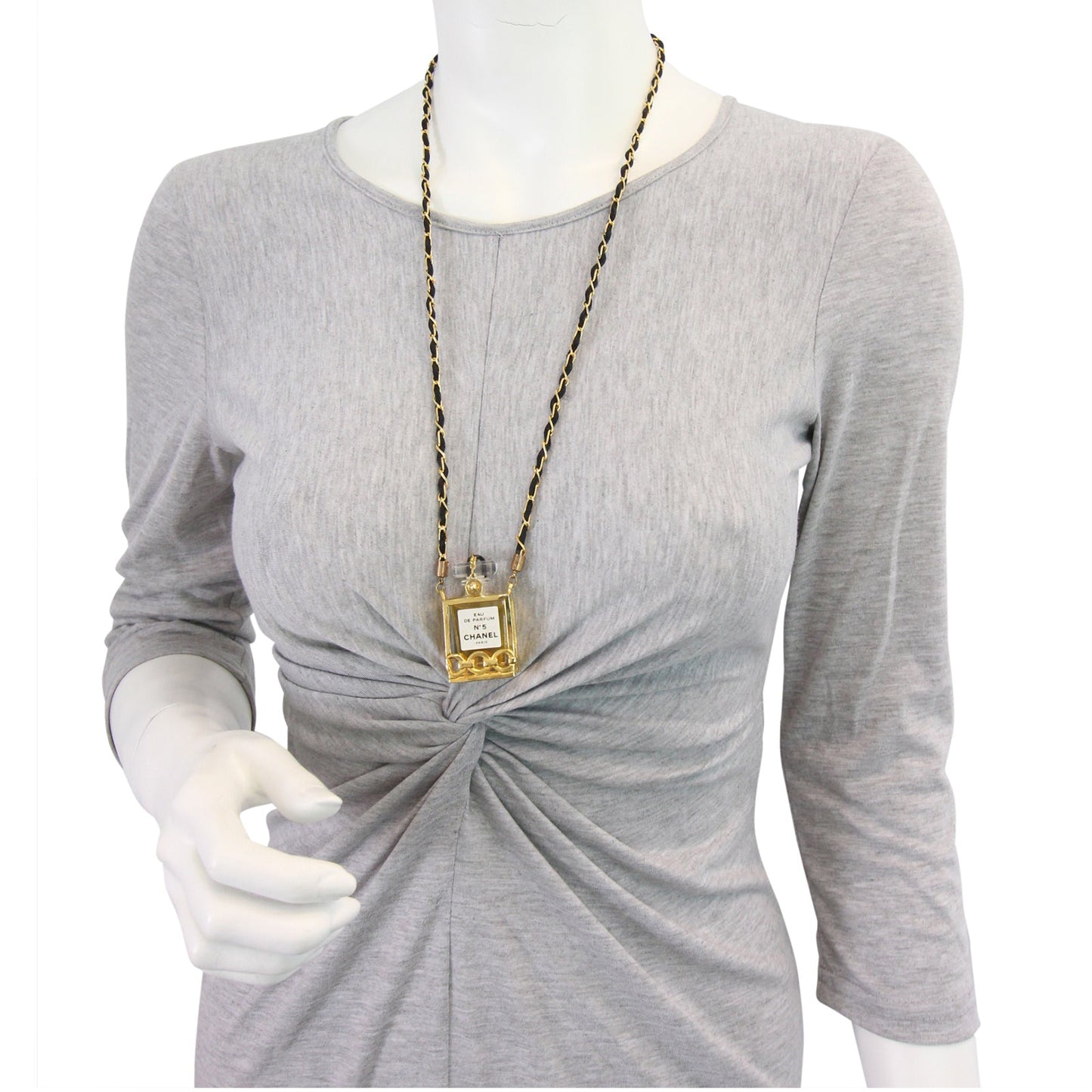 Chanel No.5 Perfume Bottle Necklace