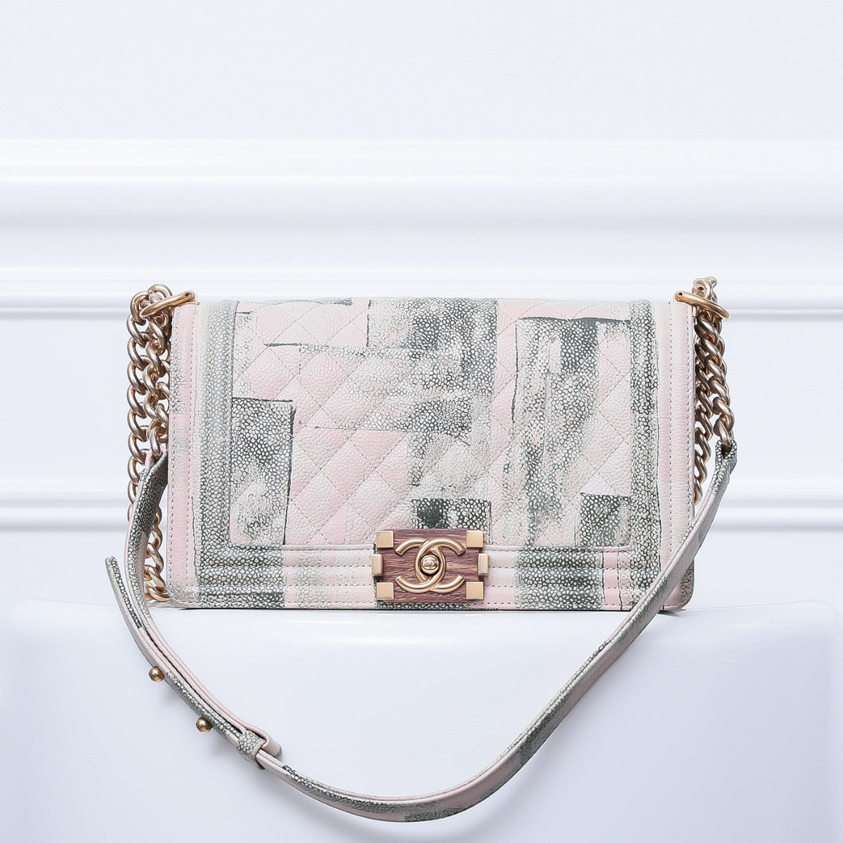 Chanel Painted Boy In Cuba Bag