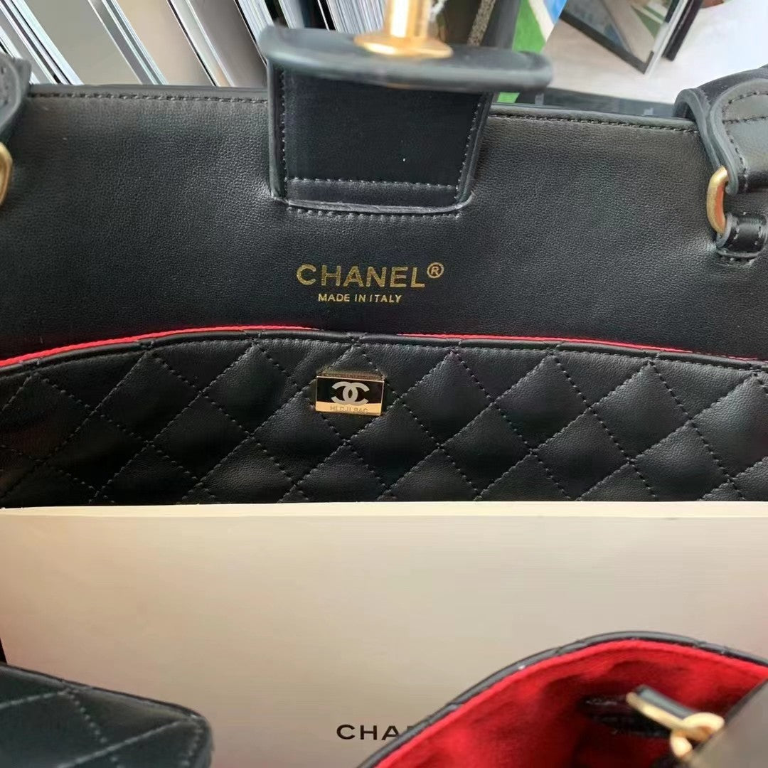 CHLShopping Bag Black For Women, Women’s Bags 14in/37cm AS3508 B08867 94305