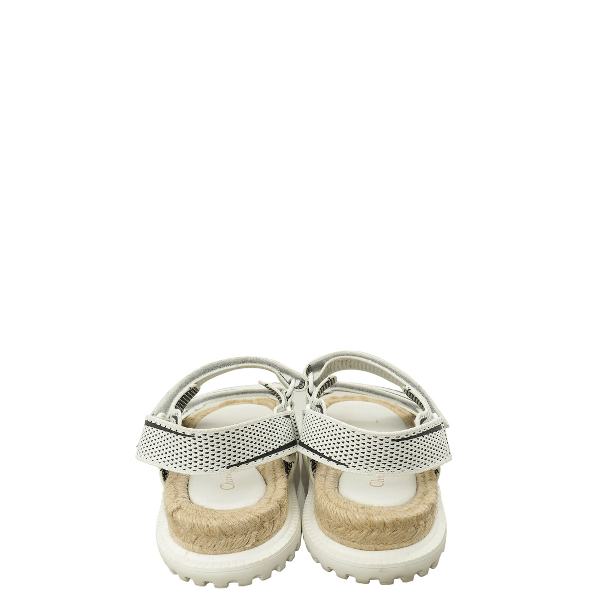 Christian Dior Bicolor DiorAct Technical Mesh Sandal 38