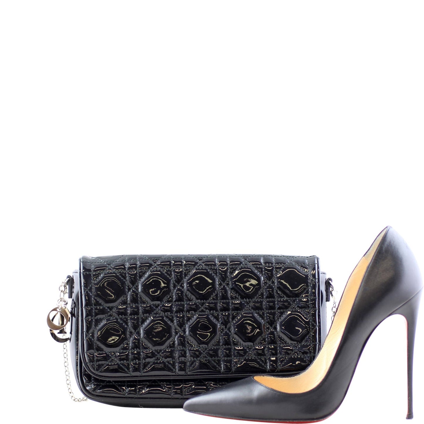 Dior Cannage Chain Flap Bag