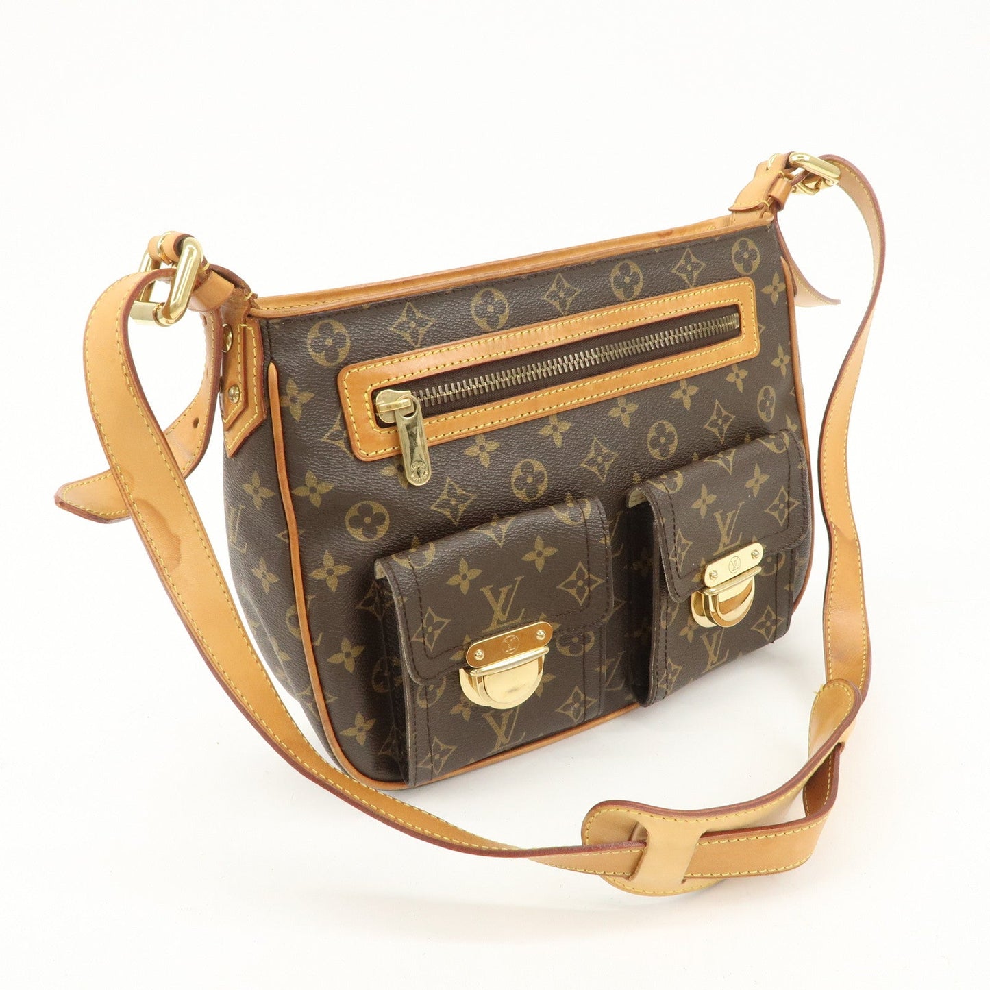 Louis Vuitton Monogram Hudson GM Shoulder Bag M40045 d