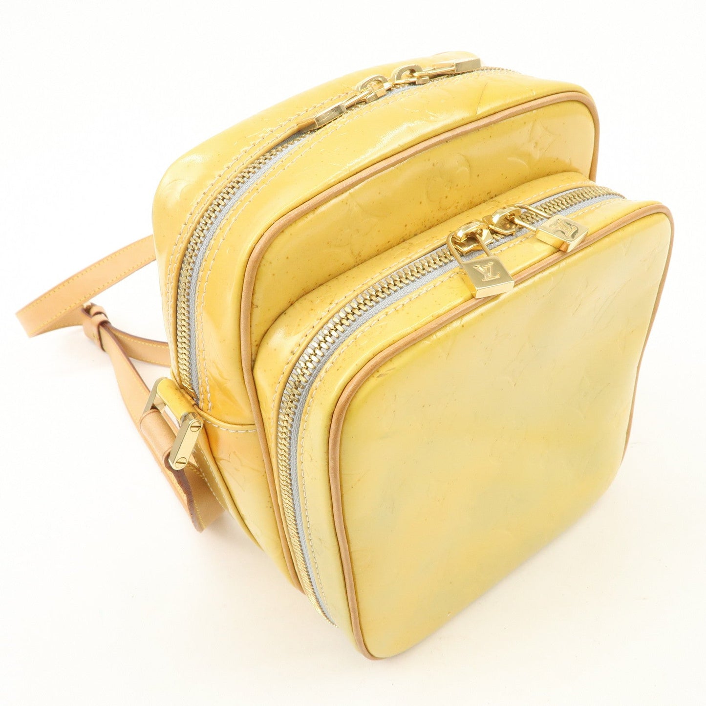 Louis Vuitton Monogram Vernis Leather Worcester Shoulder Bag M91075 d