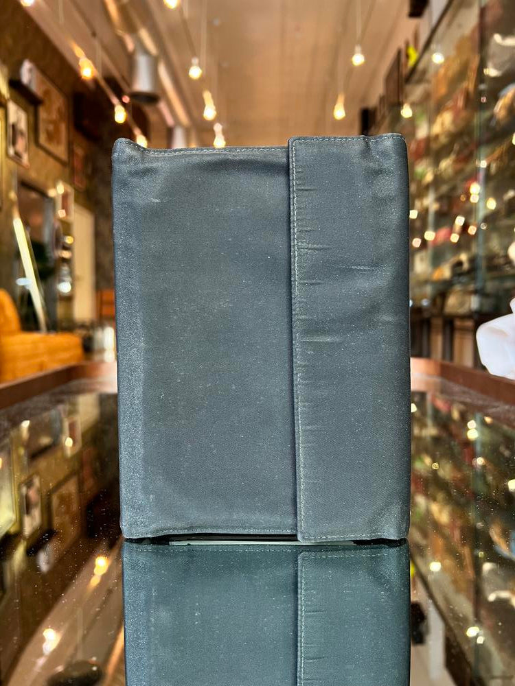 Prada Black Nylon/Leather 1990s Agenda