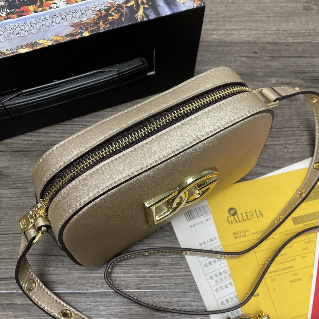 Top Quality Crossbody 3.5 Bag Gold For Women 7.5in/19cm Top Quality