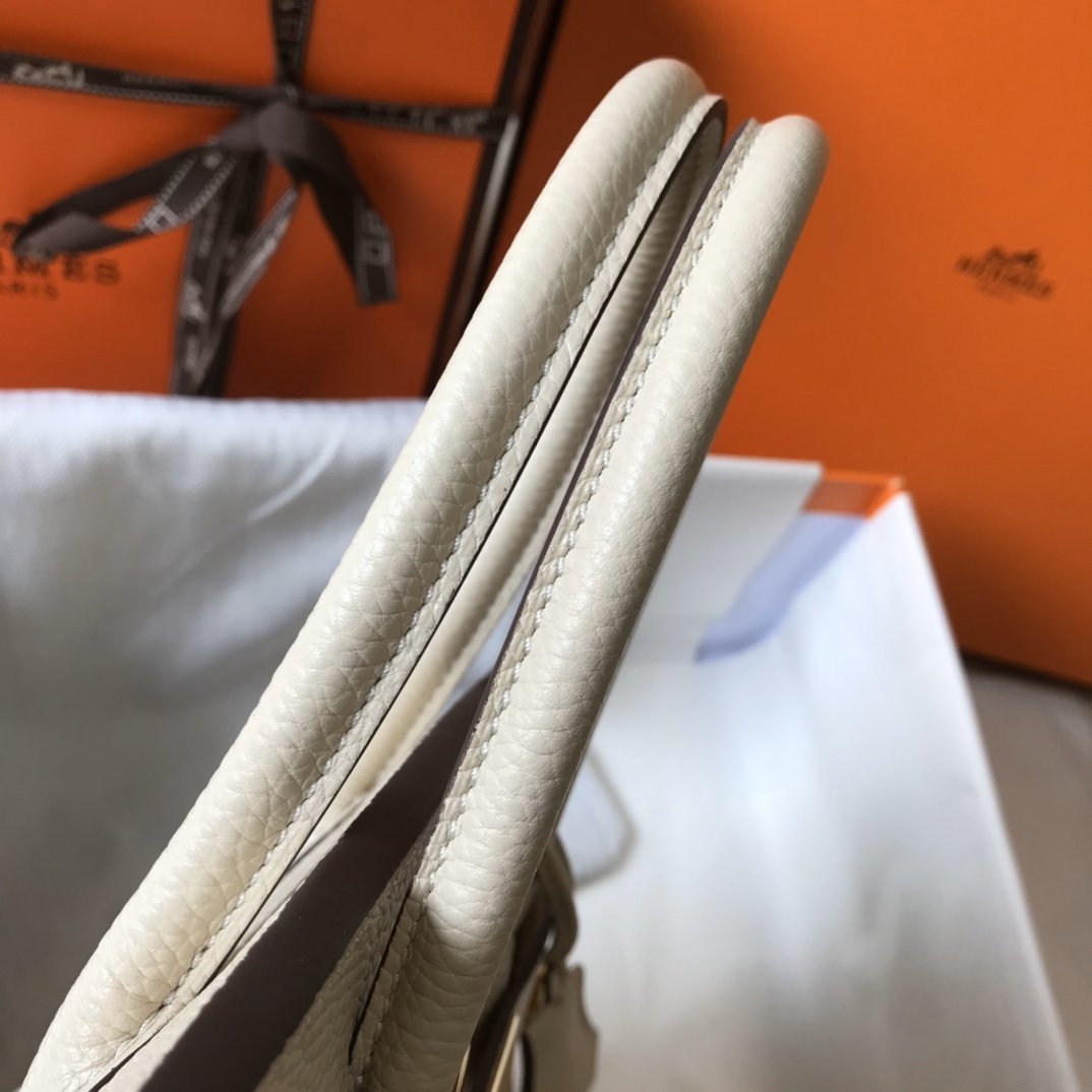 Top Quality Birkin Cream With Gold Hardware Bag For Women, Handbags, Shoulder Bags 30cm/12in