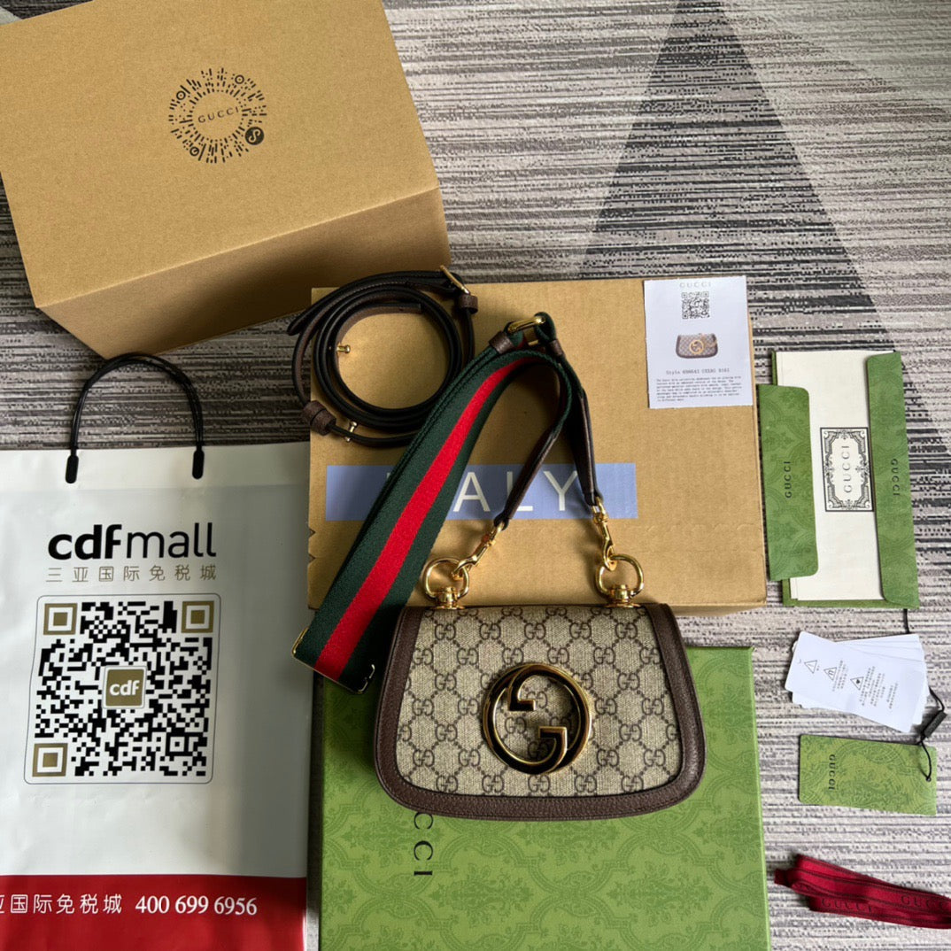 gg Blondie Mini Bag Beige For Women, Women’s Bags 8.7in/22cm gg 