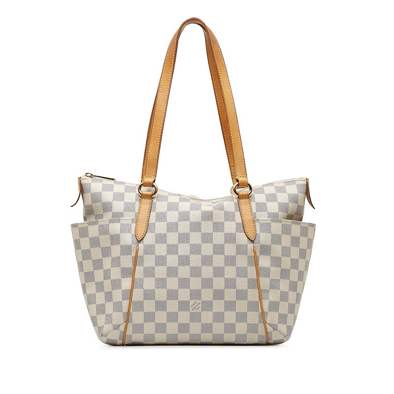 Louis Vuitton Damière Azur Toilet N51261 White PVC Leather Louis Vuitton
