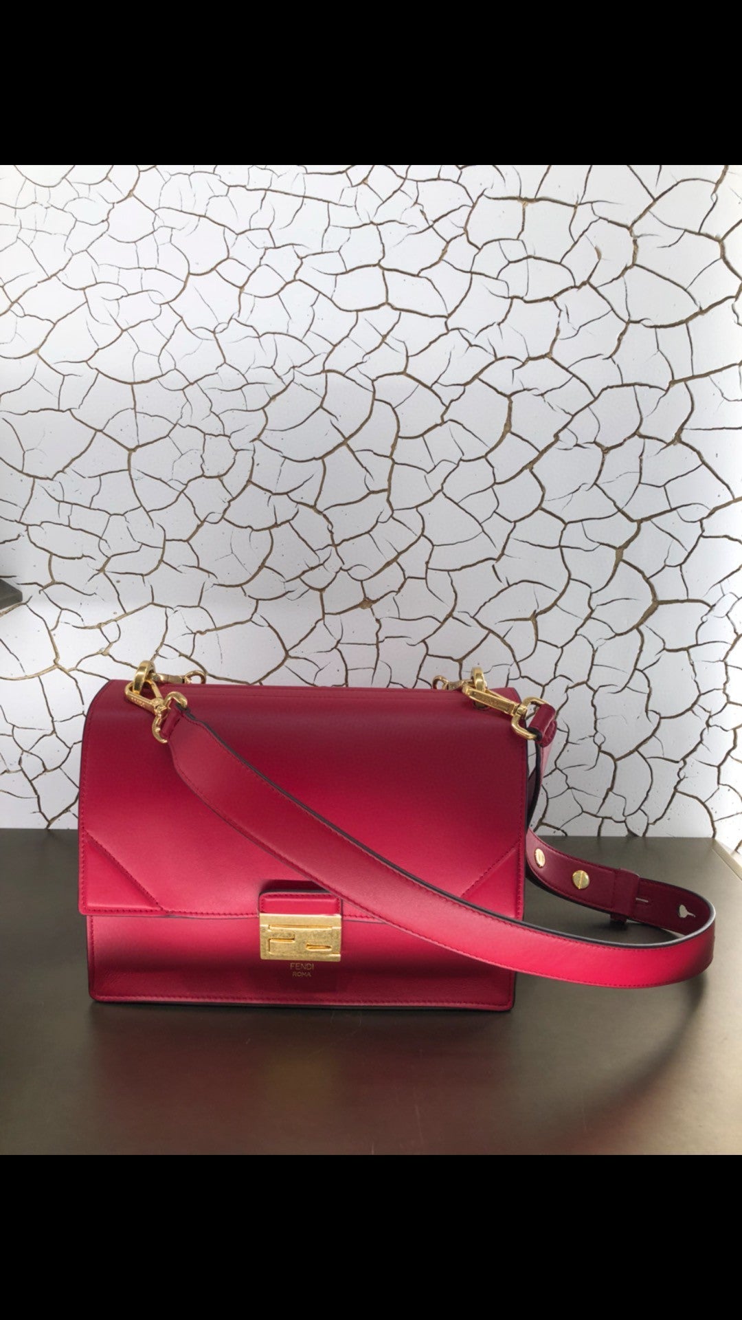 Top QualityTop Quality Kan U Small Red Bag For Woman 25cm/9.5in
