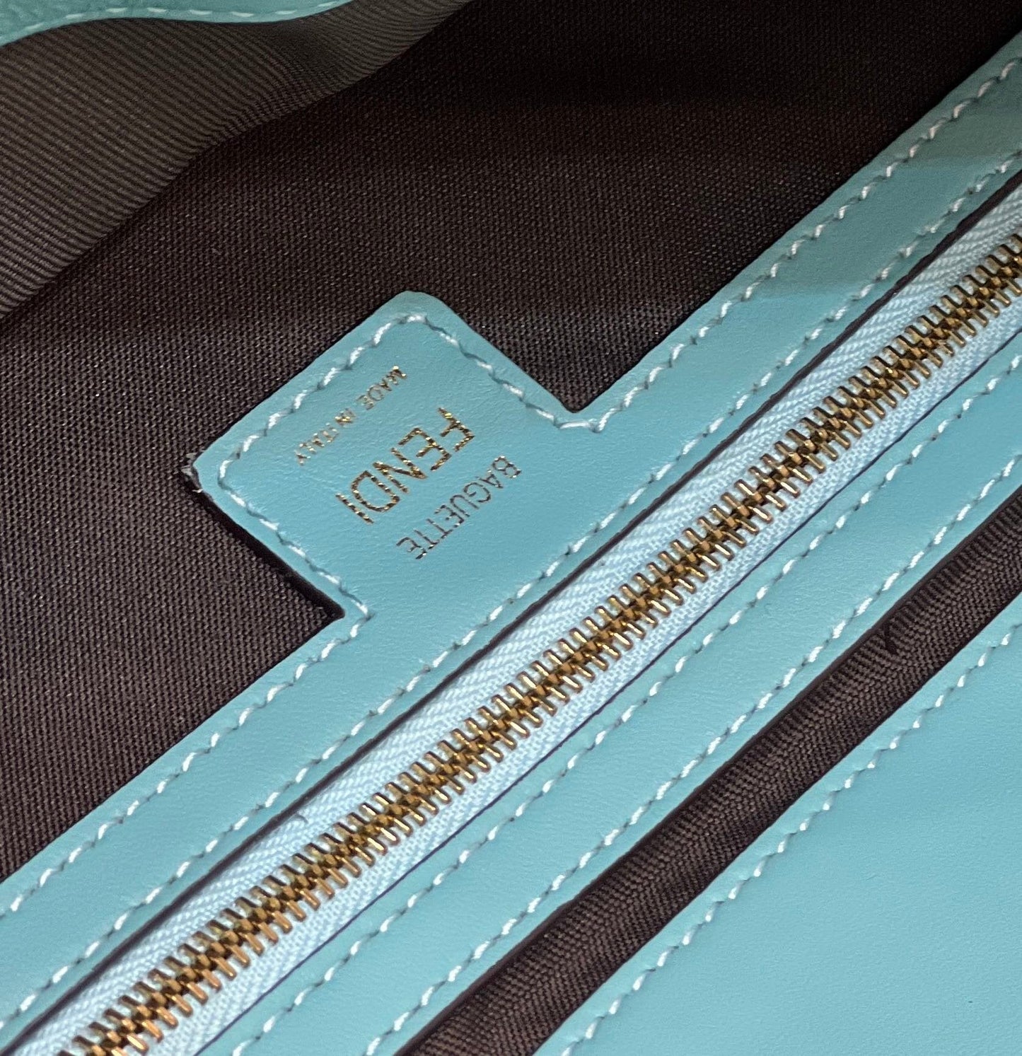 Top QualityTop Quality Baguette Teal For Women, Women’s Handbags, Shoulder And Crossbody Bags 10in/27cm FF 8BR600