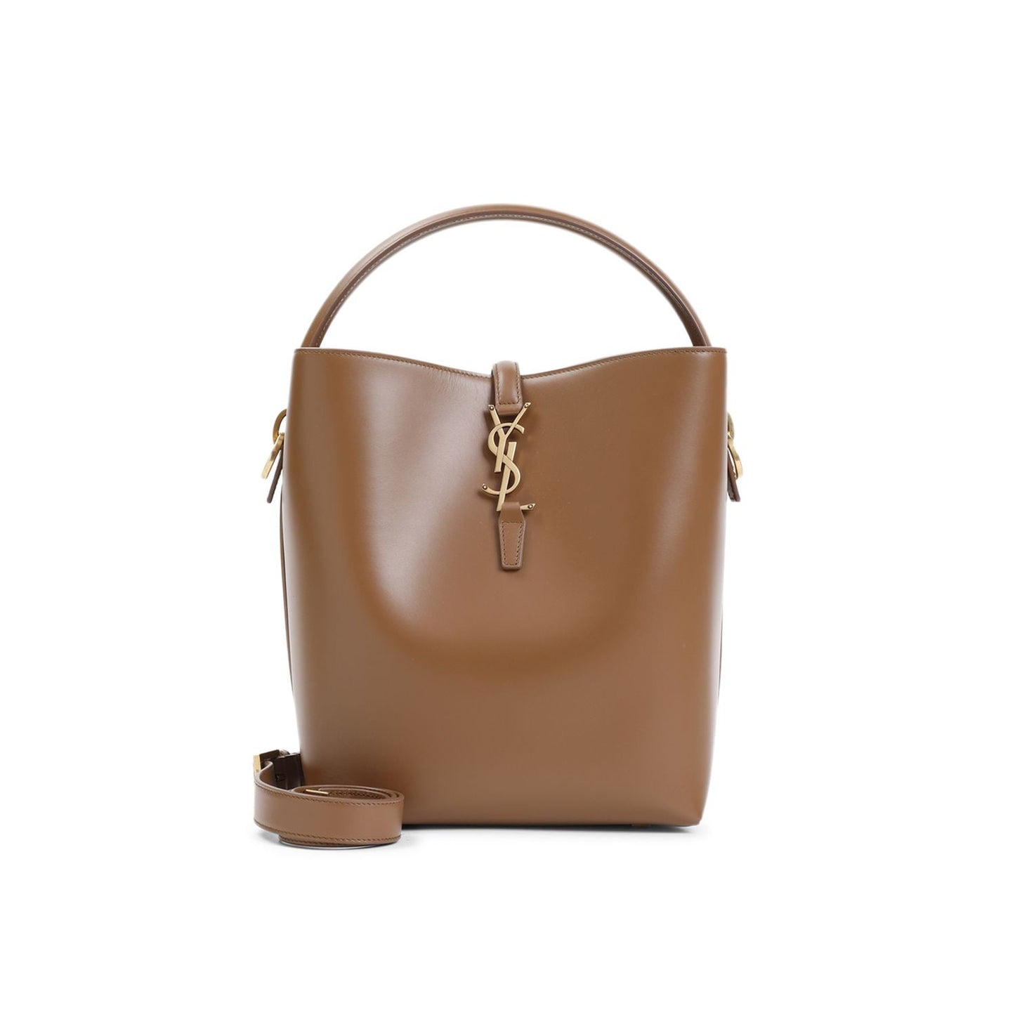 Luxury Saint Laurent Trending 2025 Women's Le 37 Leather Shoulder Bag in Brown | Size UNICA | 7428282R20W