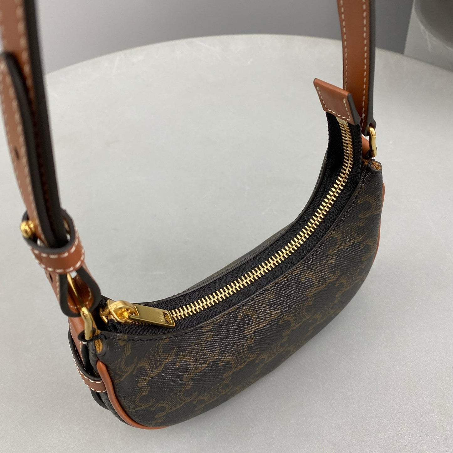 Top Quality Mini Ava In Triomphe Canvas Brown For Women 6in/16cm 10I602DS1-04LU