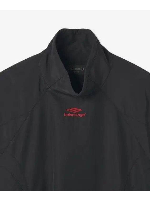 Luxury Balenciaga Trending 2025 Embroidery Logo Sports Icon Track Jacket Black