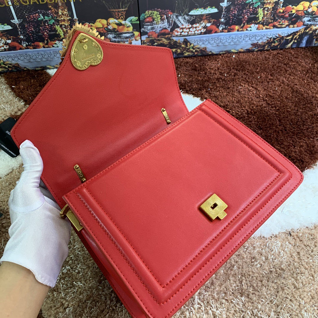Top Quality MeTop Qualityum Devotion Bag Red For Women 9.4in/24cm Top Quality