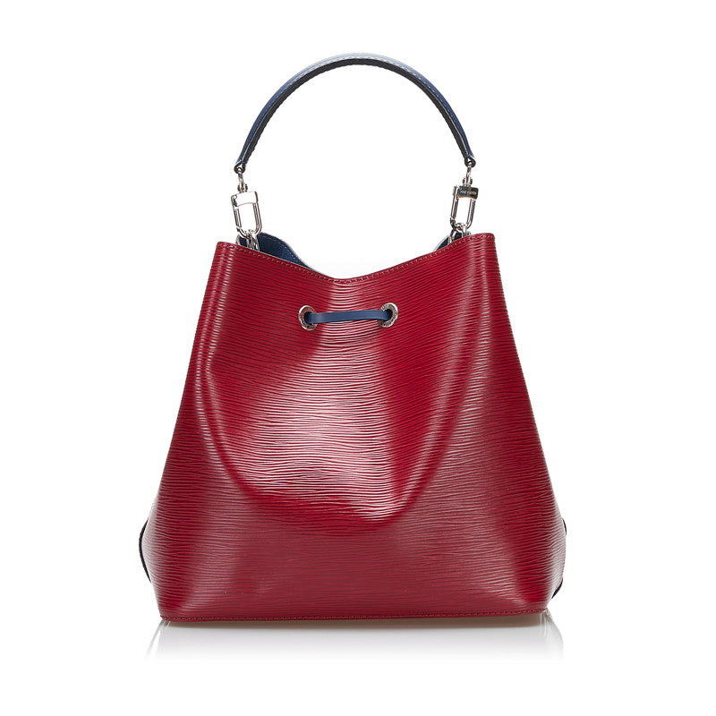Louis Vuitton Epic Neonoe Handbags 2WAY M54365 Wine Red Navi Leather Ladies Louis Vuitton