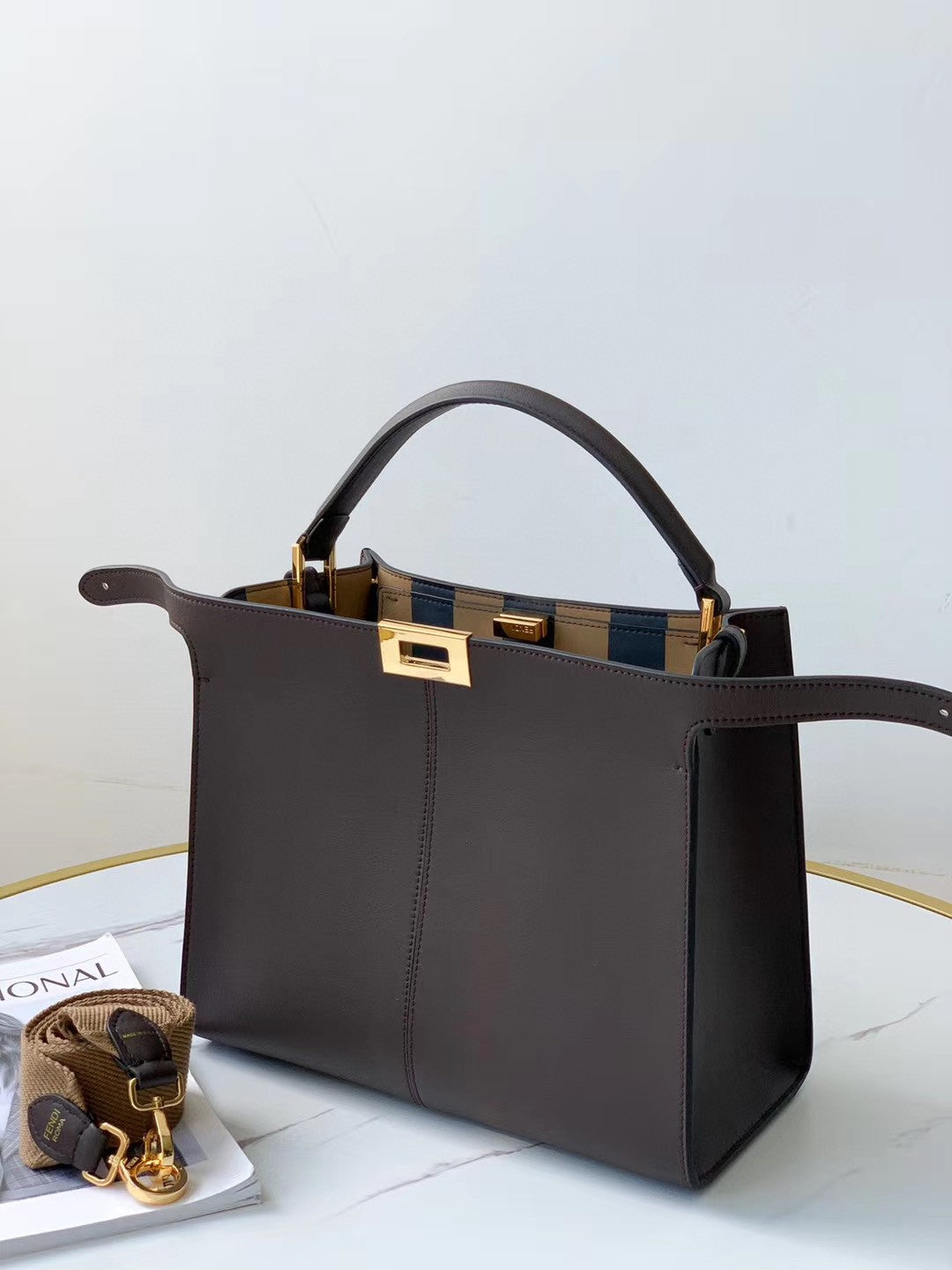FI Top Quality X-Lite Tote MeTop Qualityum Purple Bag For Woman 30cm/12in