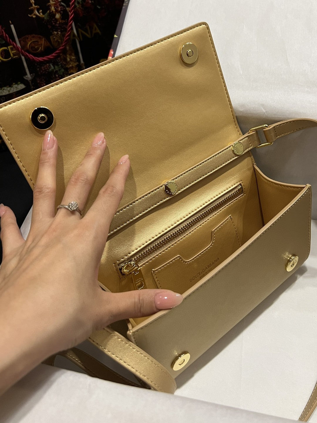 Top Quality 3.5 Clutch Gold For Women 8.3in/21cm Top QualityÂ