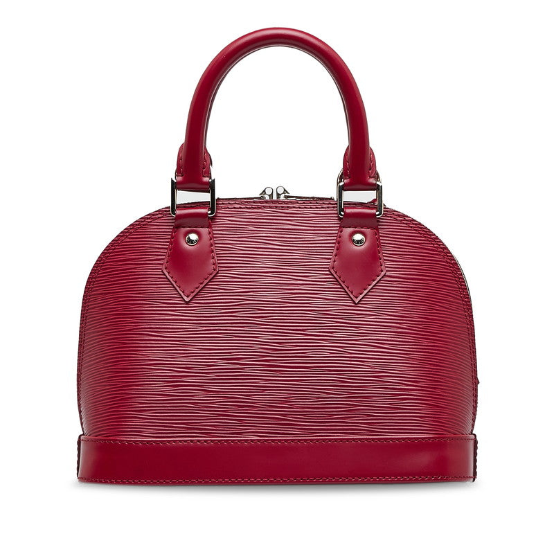 Louis Vuitton Epic Alma BB Handbags Shoulder Bag 2WAY M40851 Fushai Pink Leather Louis Vuitton