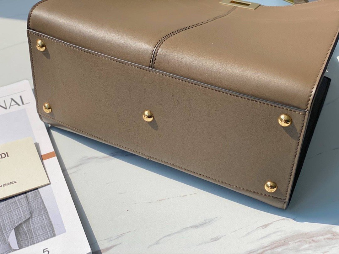 FI Top Quality X-Lite Tote MeTop Qualityum Light Brown Bag For Woman 30cm/12in