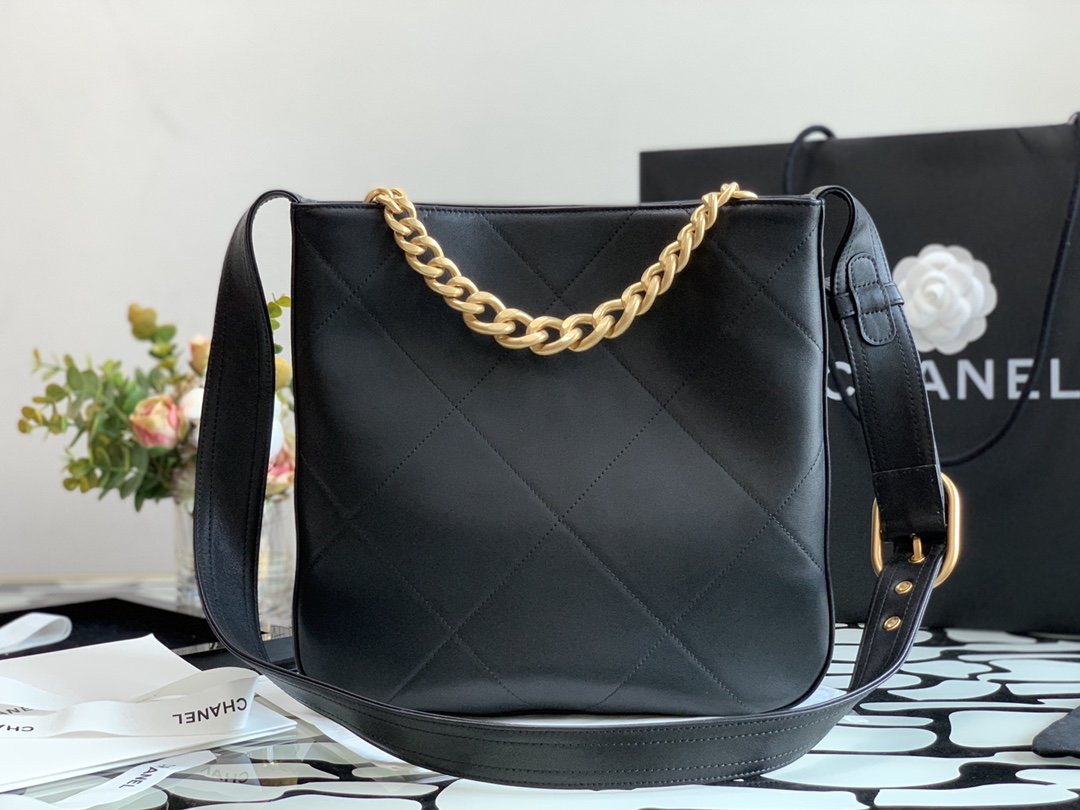CHL Co-Co Shoulder Bag Black For Women 11.4in/29cm