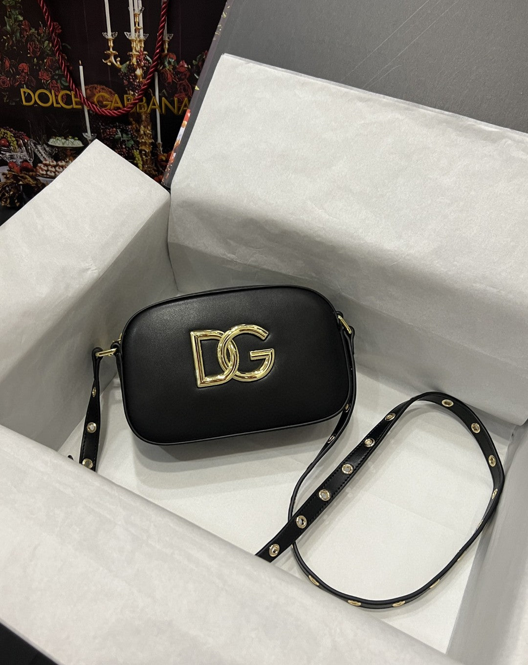 Top Quality Crossbody 3.5 Bag Black For Women 7.5in/19cm Top Quality Top Quality7095AW57680999