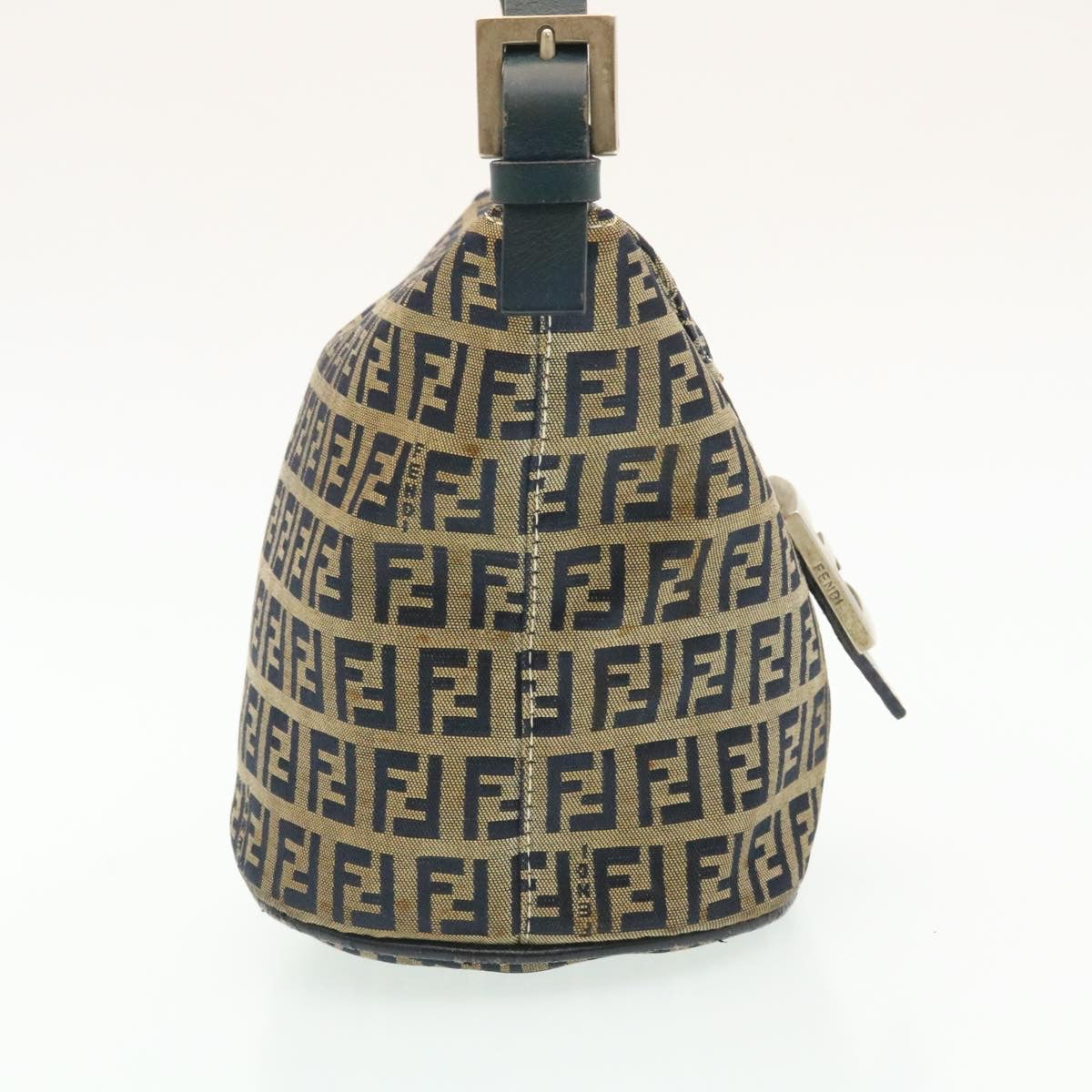 FENDI ZucchinoCanvas Shoulder Bag Brown am1690g