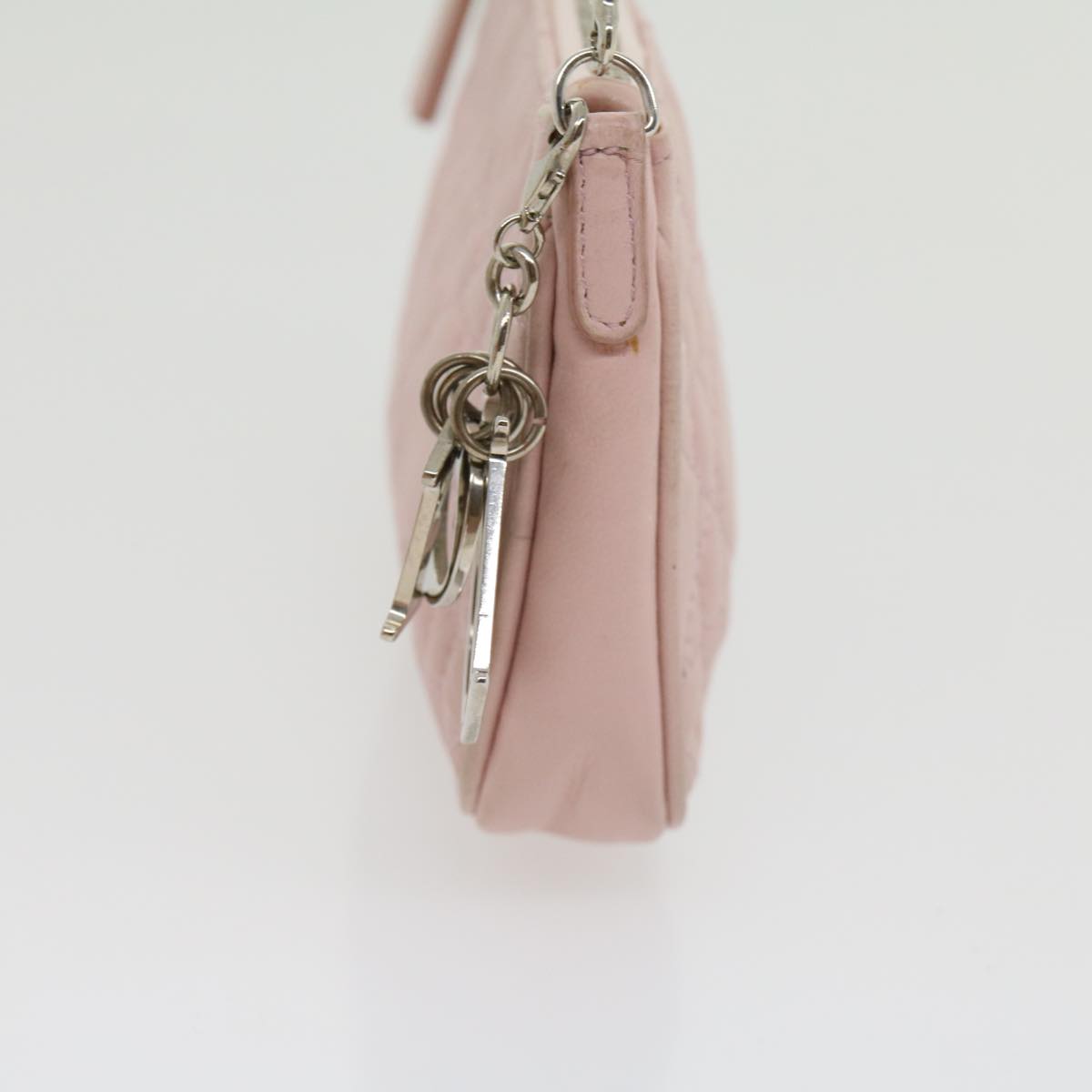 CHRISTIAN DIOR Lady Dior Canage Accessory Pouch Pink am2660gA