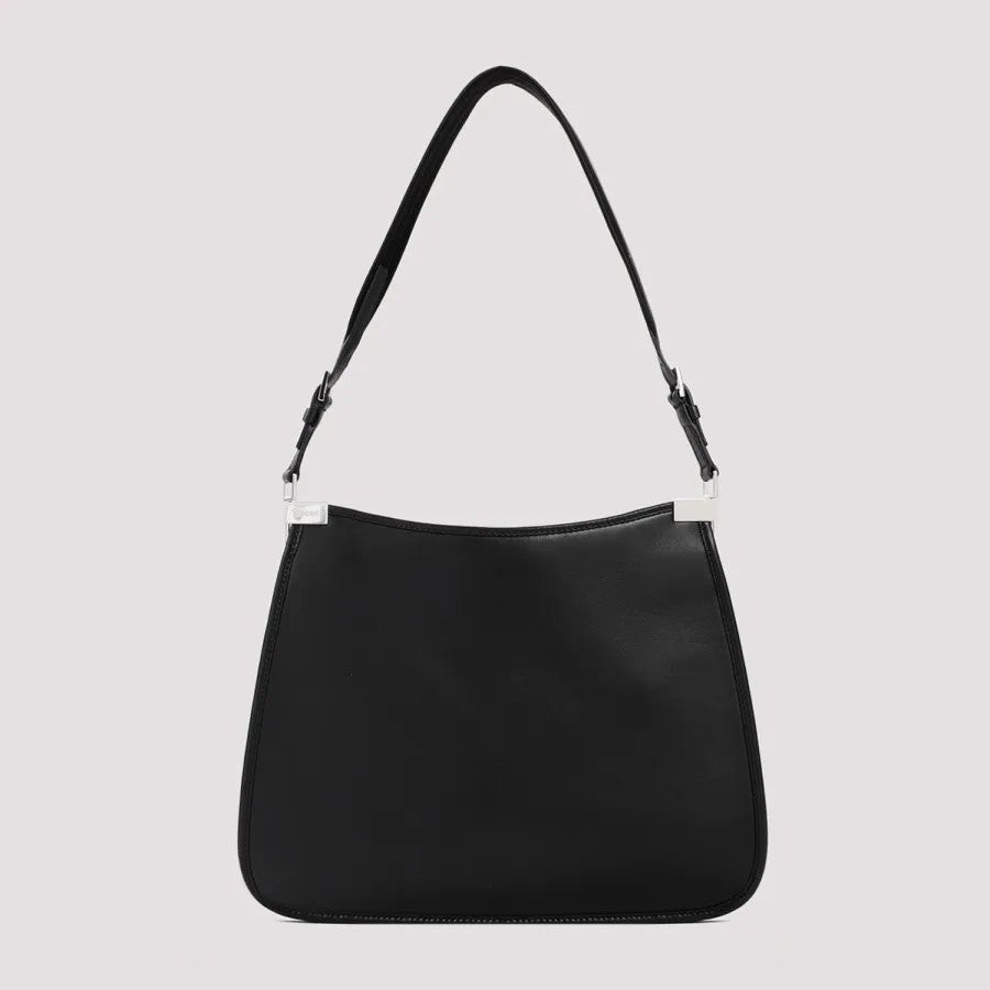 Gucci Black Nappa Leather Handbag