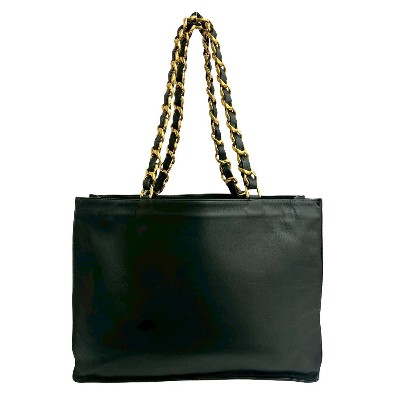 Chanel Lambskin Leather Tote Bag