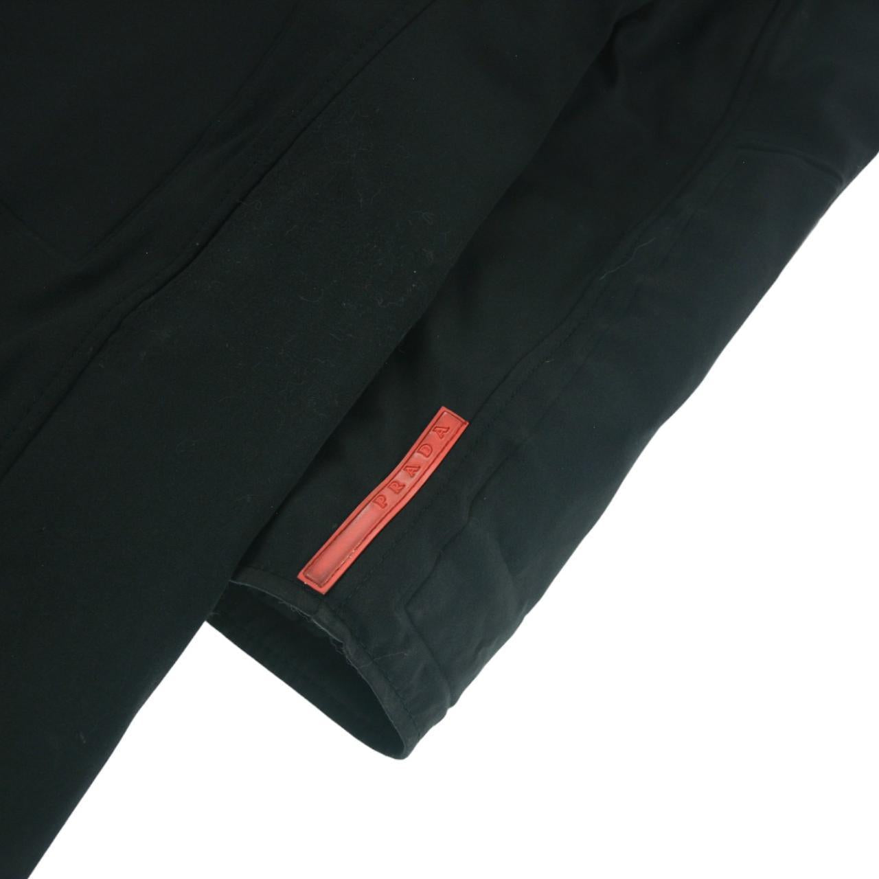 Prada Sport Zip Up Long Coat Woman’s Size L