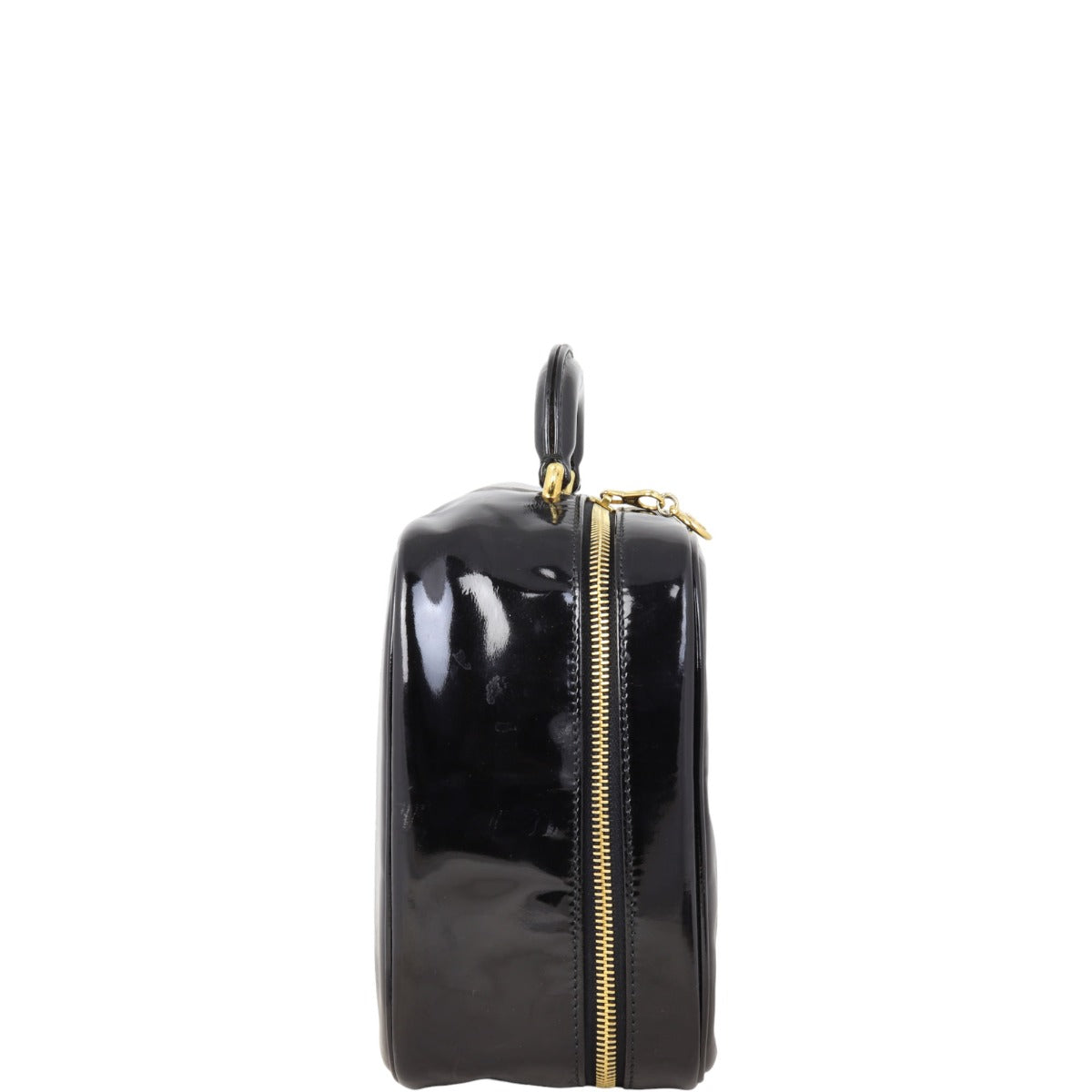 Chanel Timeless Double Zip Vanity Case Patent