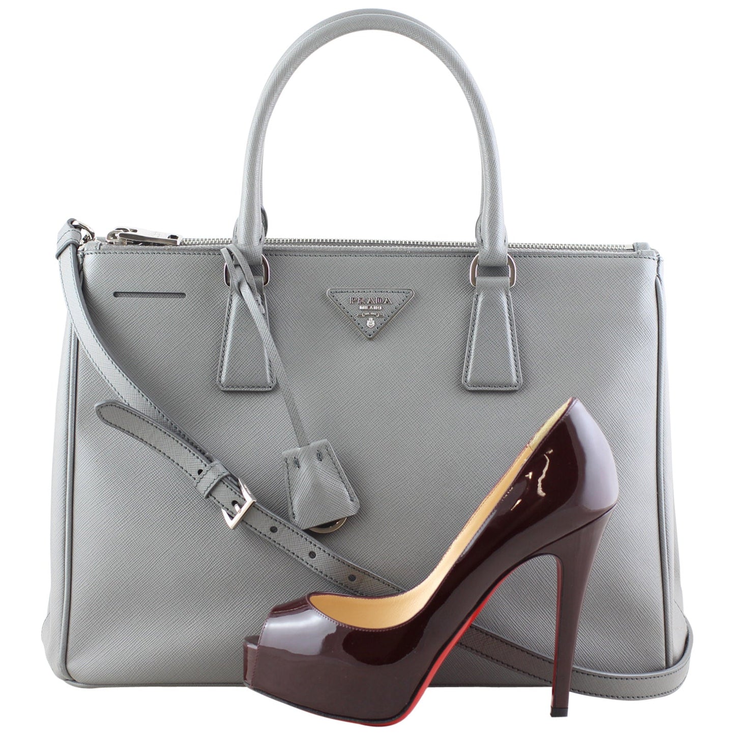 Prada Saffiano Galleria Double-zip Tote Medium